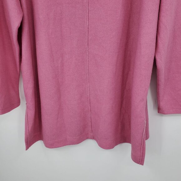 NWT By Anthropolgie Long Sleeved Mock Neck Tunic Sweater Medium Cozy Boho Basics - Picture 14 of 16